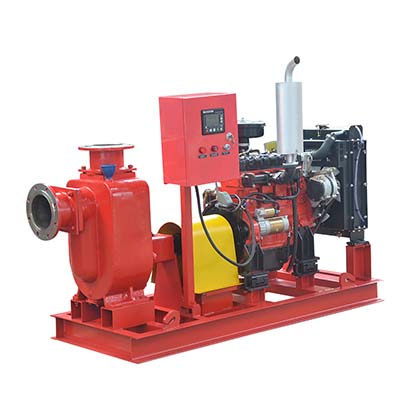 4 cylinder self-priming diesel pump  