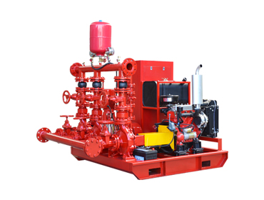 ED small flow fire pump set--Electric and diesel engine fire pump set