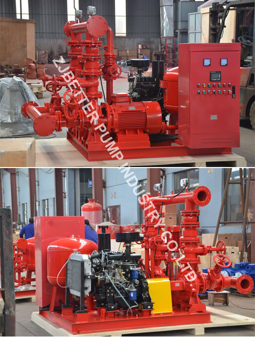 Skid Mounted Fire Pump to SKA 1200 gpm