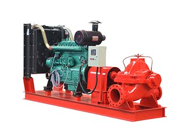 Diesel double suction pump