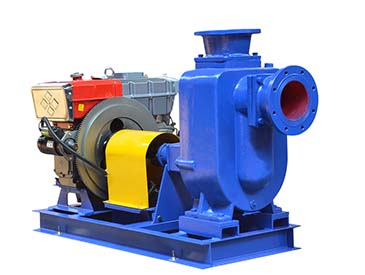 diesel engine driven self priming pump for irrigation