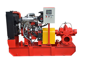 Diesel engine fire pumps