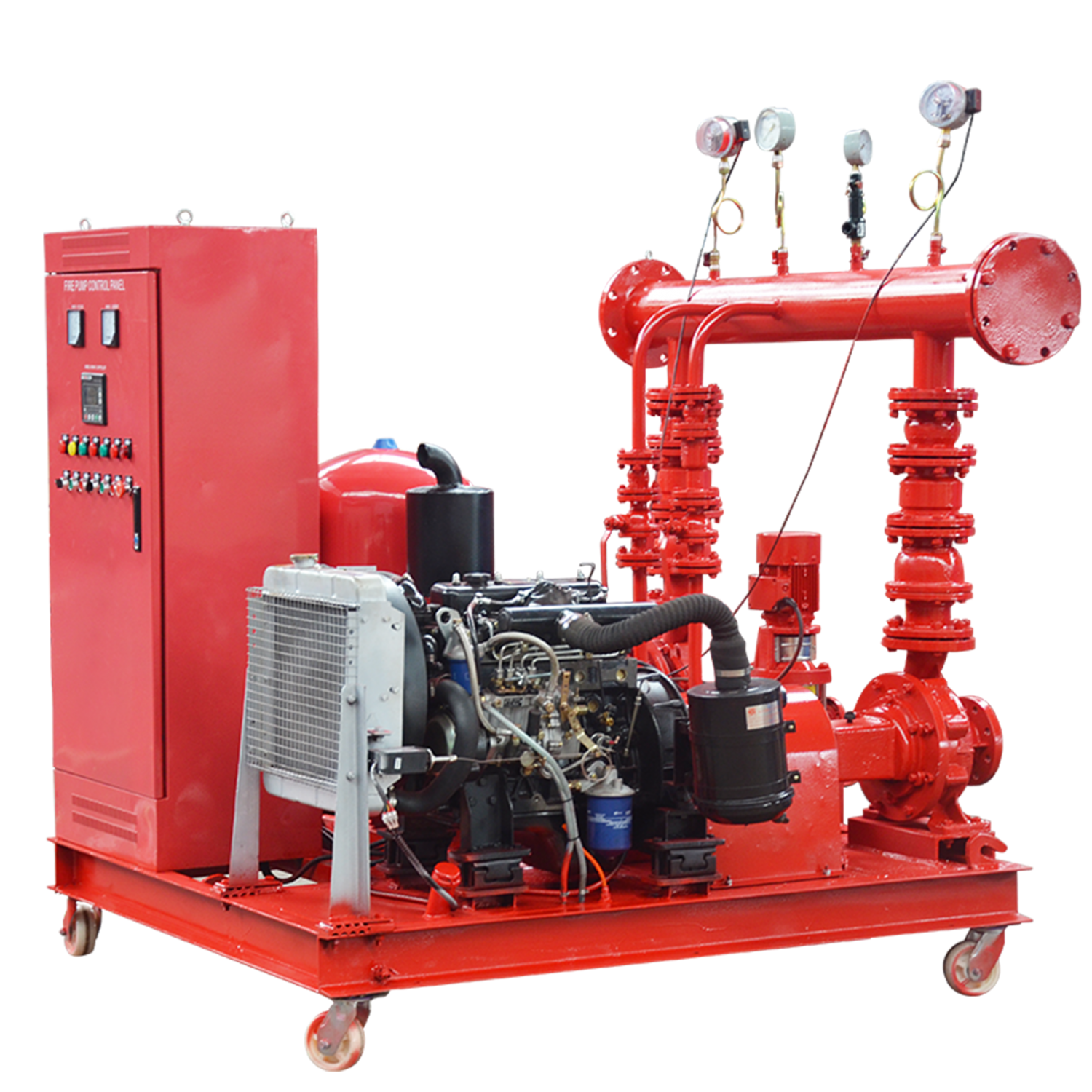 fire fighting pump package set 