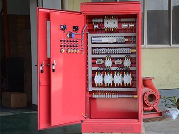 Fire inspection control cabinet