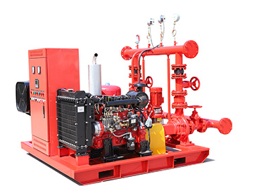 Fire pump set