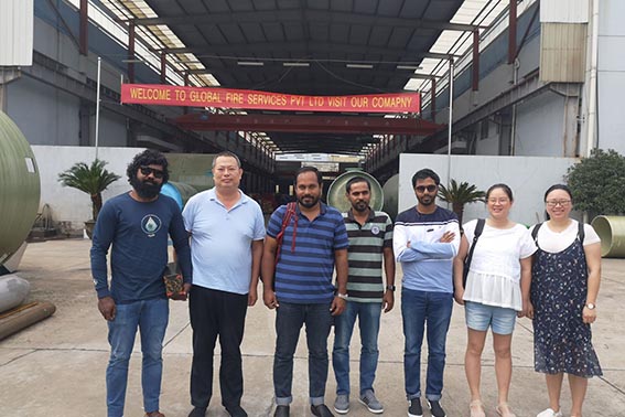 Maldivian customers come to Better Technology Co., Ltd. to learn about pump products