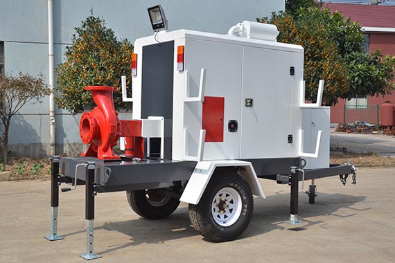 emergency rescue mobile pump