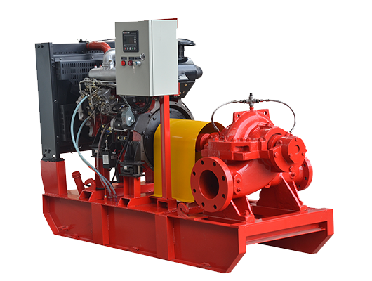 XBC-S Single stage Split Case Diesel Engine Fire Pump