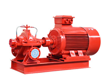 XBD-S double suction horizontal split case fire pump