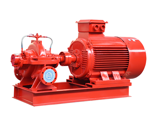 XBD-S double suction horizontal split case fire pump