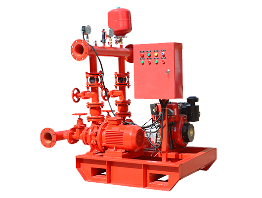 small flow fire pump set 