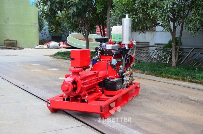 Diesel Multistage Fire Pump