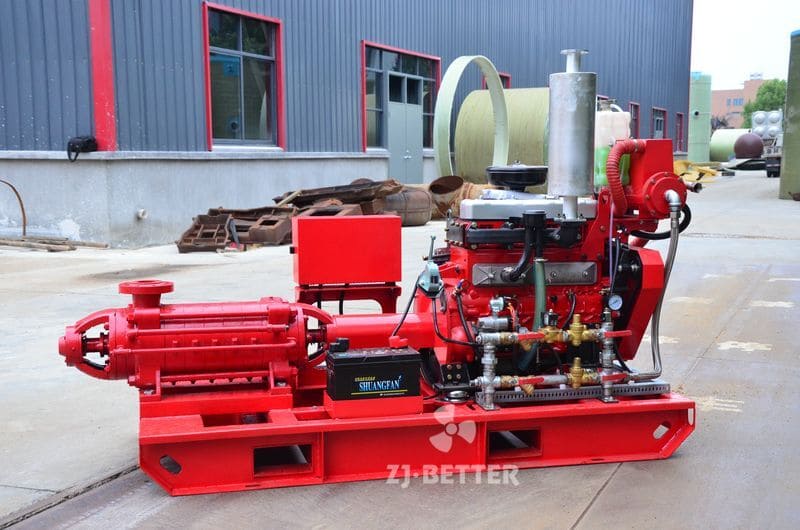 Diesel Multistage Fire Pump