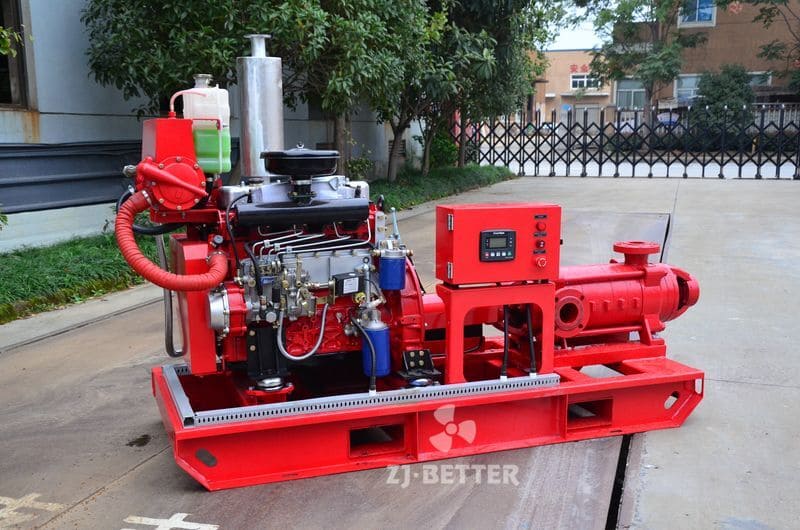 Diesel Multistage Fire Pump