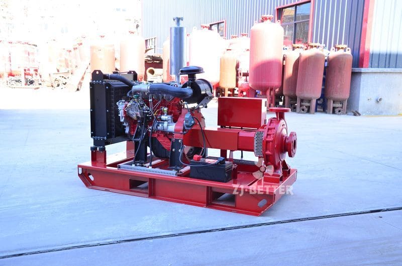 Fire Fighting Pump With Diesel Engine