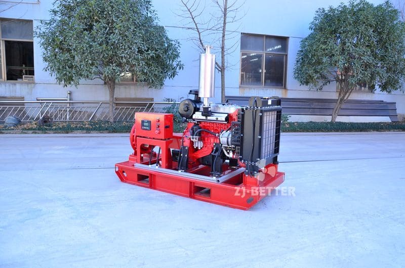 Fire Fighting Pump With Diesel Engine