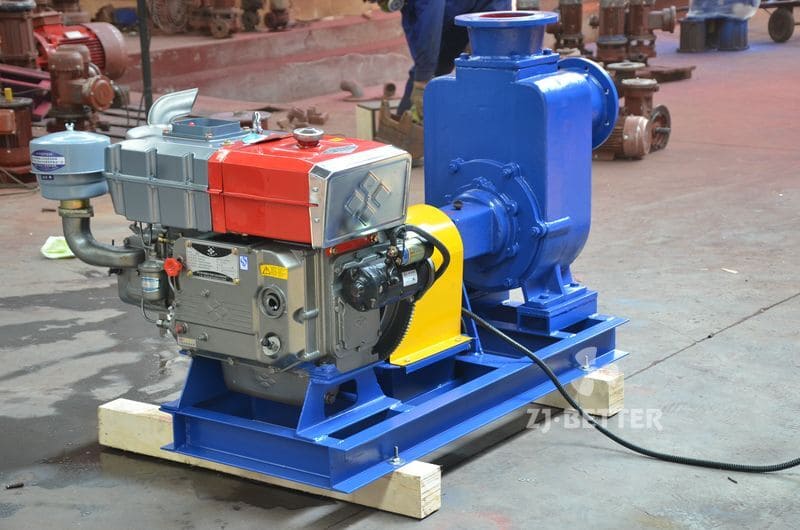 Diesel Engine Self Priming Pump