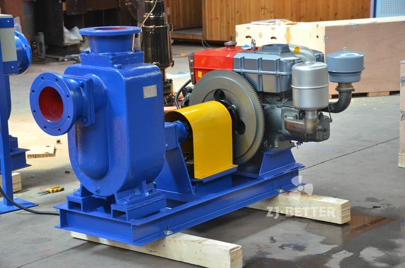 Diesel Engine Self-Priming Pump