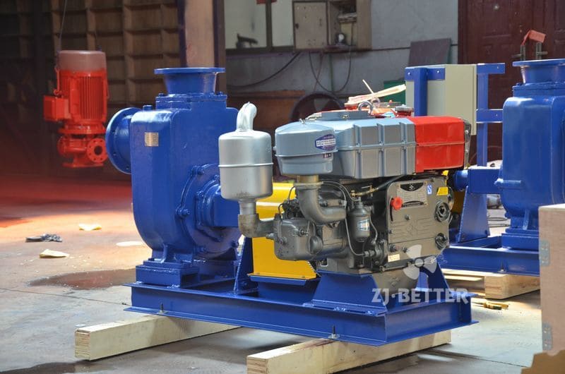 Diesel Engine Self-Priming Pump