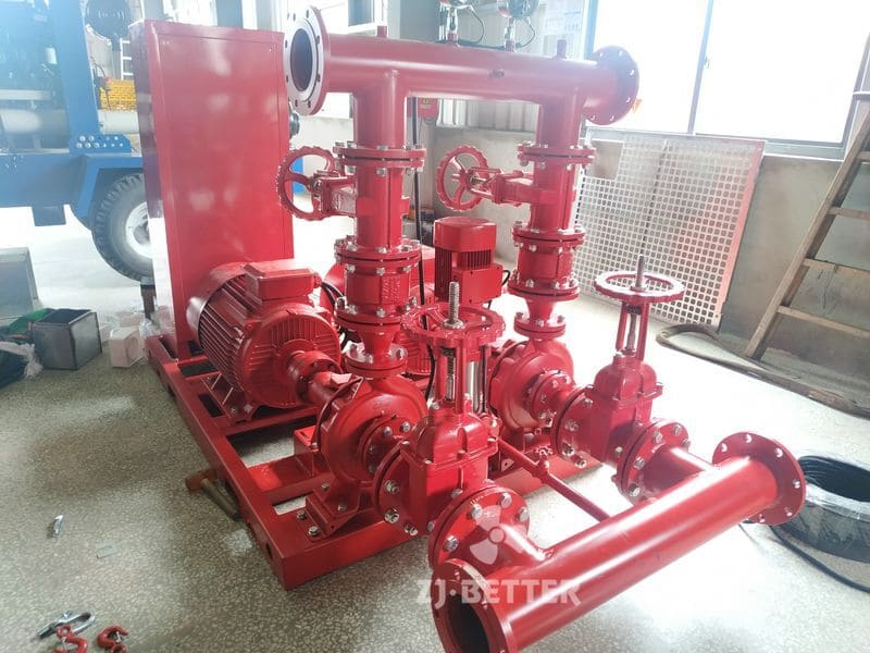 500gpm @ 80m EEJ Fire Pump Set