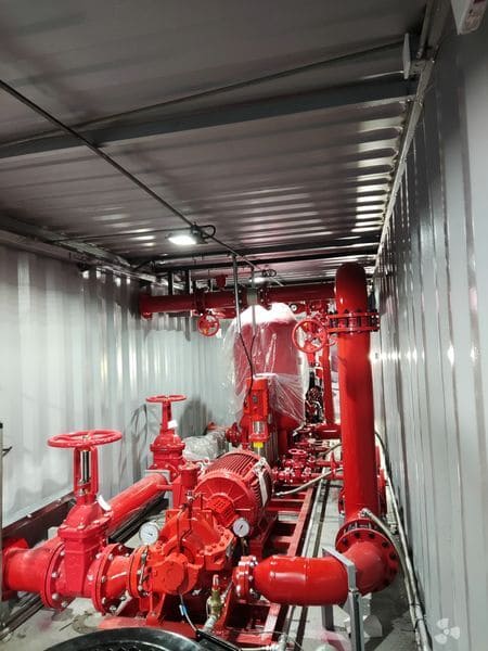 40″ Containerized Fire Pump Set