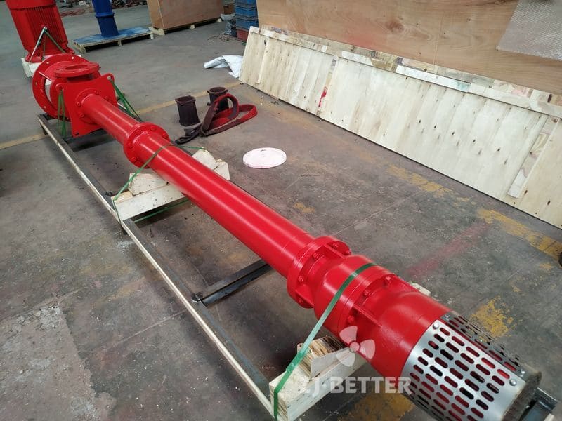 750gpm @ 100psi Vertical Turbine Pump Exported To The Philippines