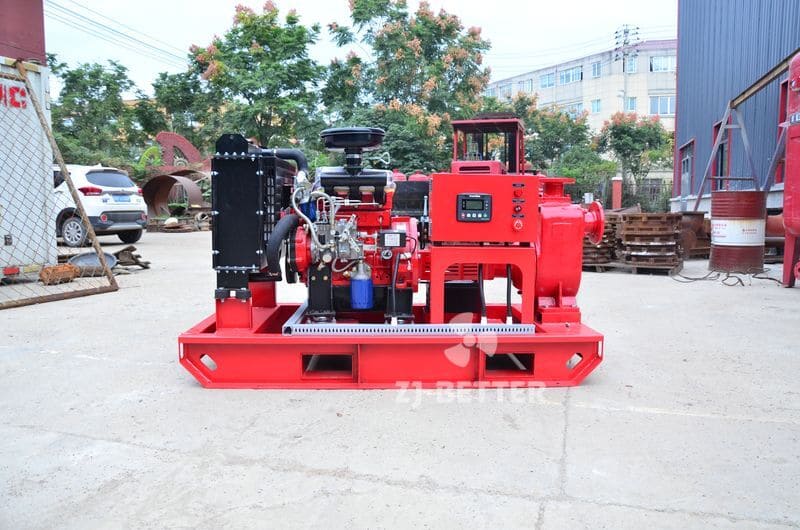 Diesel Engine Self-priming Fire Pump