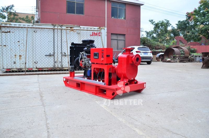 Diesel Engine Self-priming Fire Pump