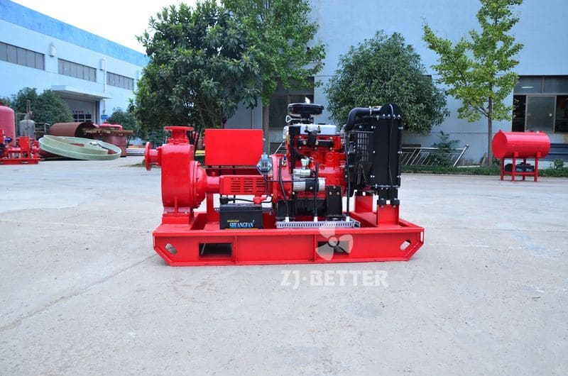 Diesel Engine Self-priming Fire Pump