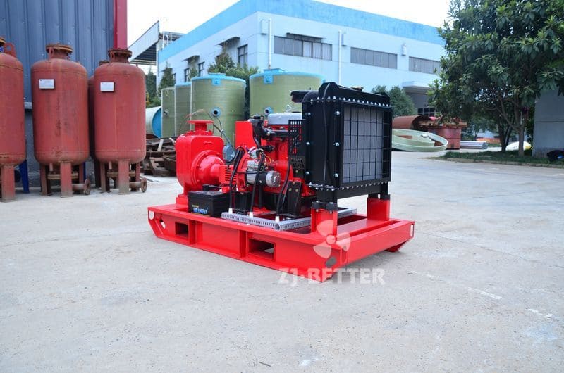 Diesel Engine Self-priming Fire Pump