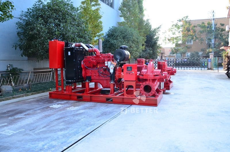 1500gpm @ 150psi Diesel Engine Fire Pump Set