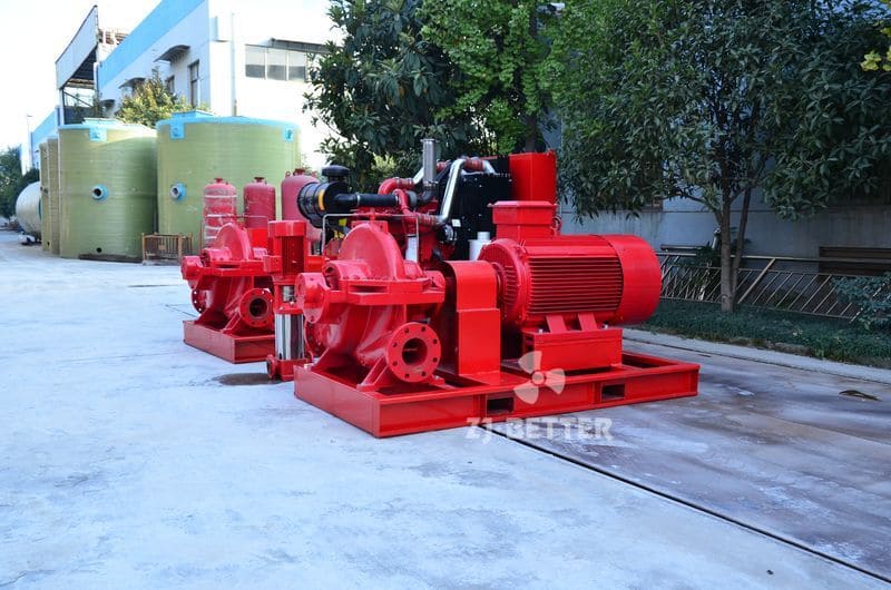 EDJ-OTS Fire Pump Set Display