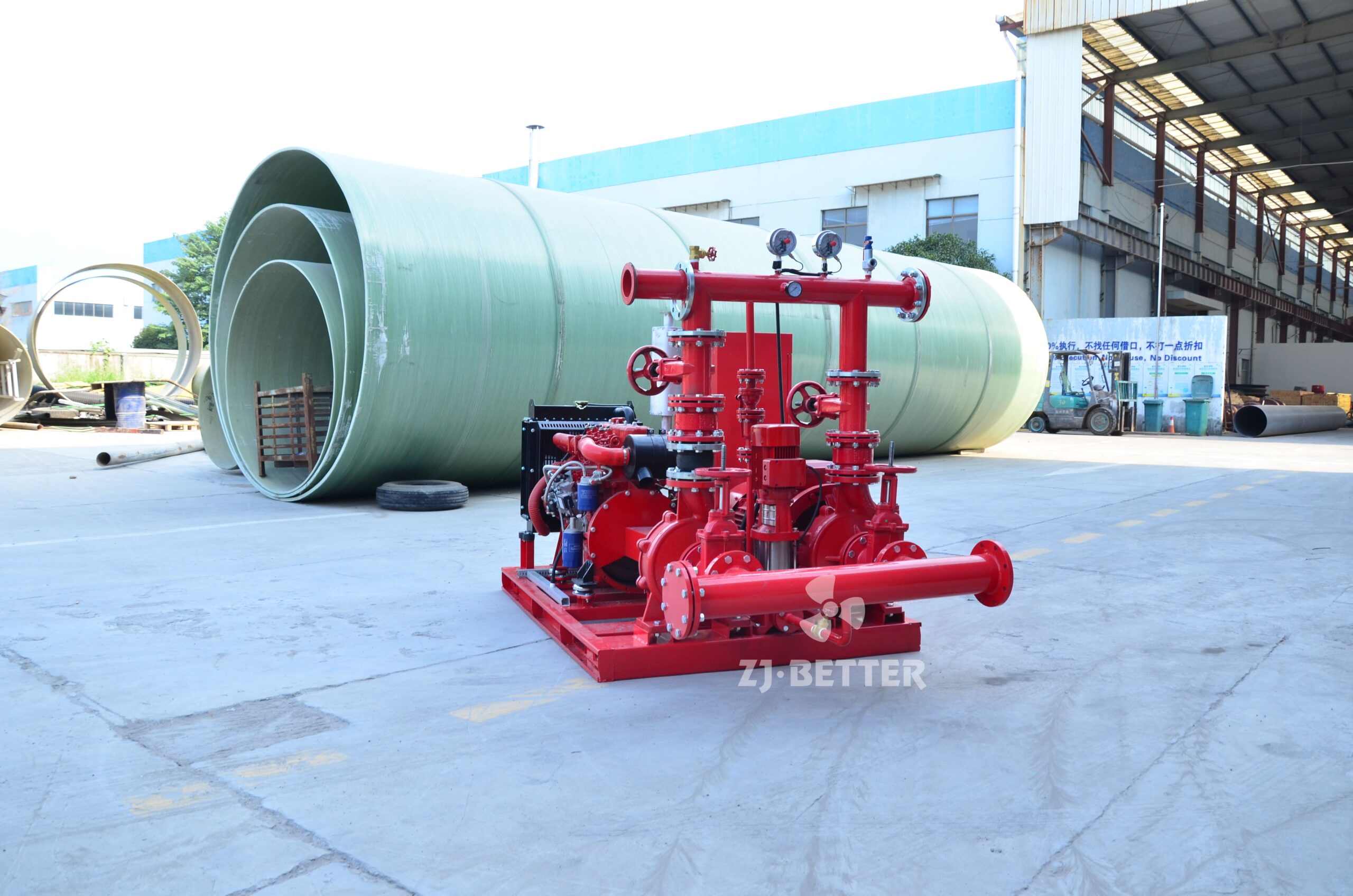 High-Quality EDJ-ISW Fire Pump