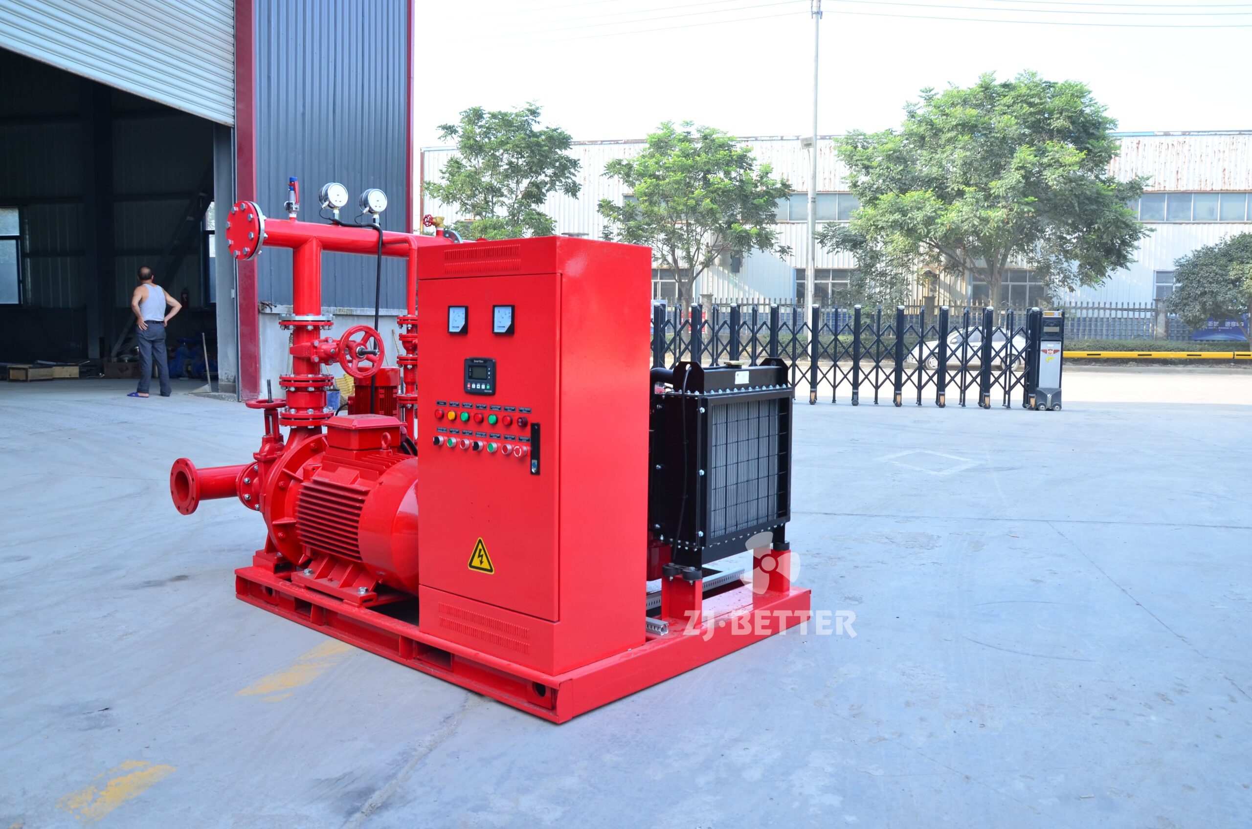 High-Quality EDJ-ISW Fire Pump