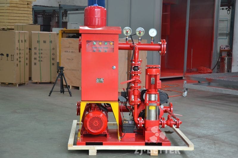 Small Fire Pump Set