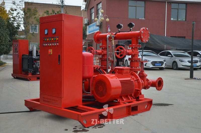 750gpm @ 8bar EEJ Fire Pump Set