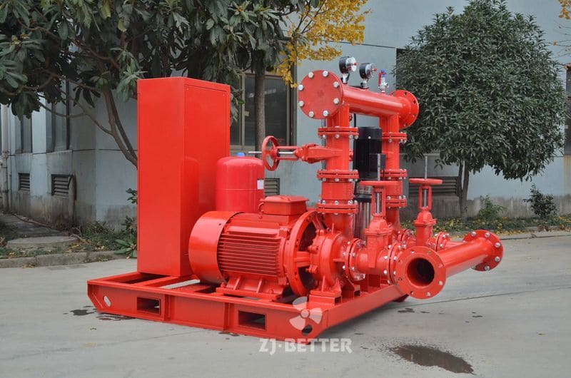 750gpm @ 8bar EEJ Fire Pump Set