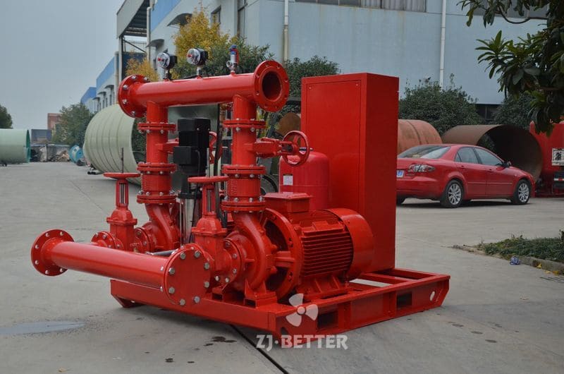 750gpm @ 8bar EEJ Fire Pump Set