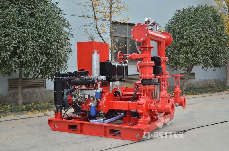 High Efficiency EDJ Fire Pump Set