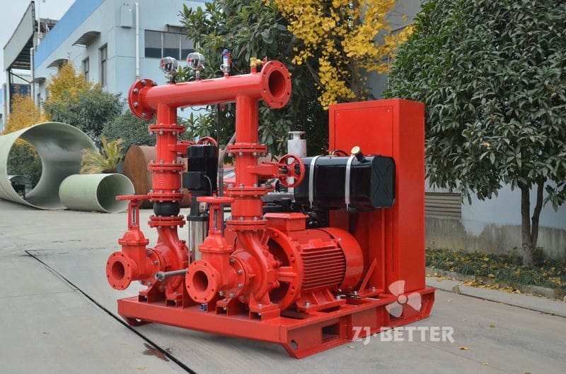 High Efficiency EDJ Fire Pump Set