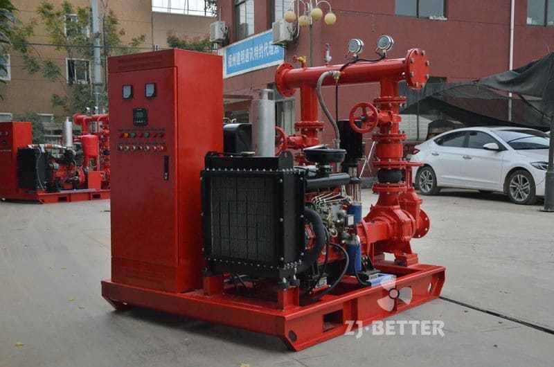 High Efficiency EDJ Fire Pump Set