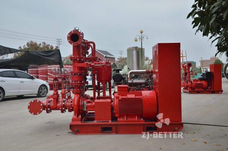 High Efficiency EDJ Fire Pump Set