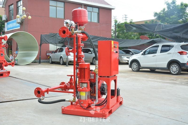 Small DJ Fire Pump Manufacturing Factory