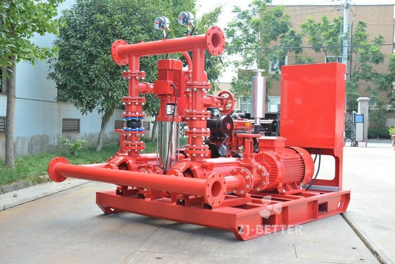 High Efficiency EDJ Multistage Fire Pump