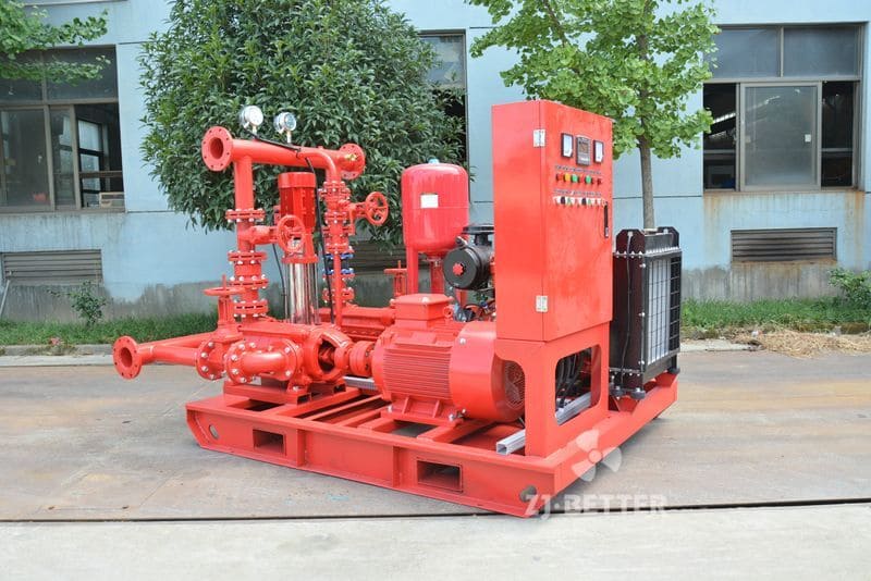 High Efficiency EDJ Multistage Fire Pump