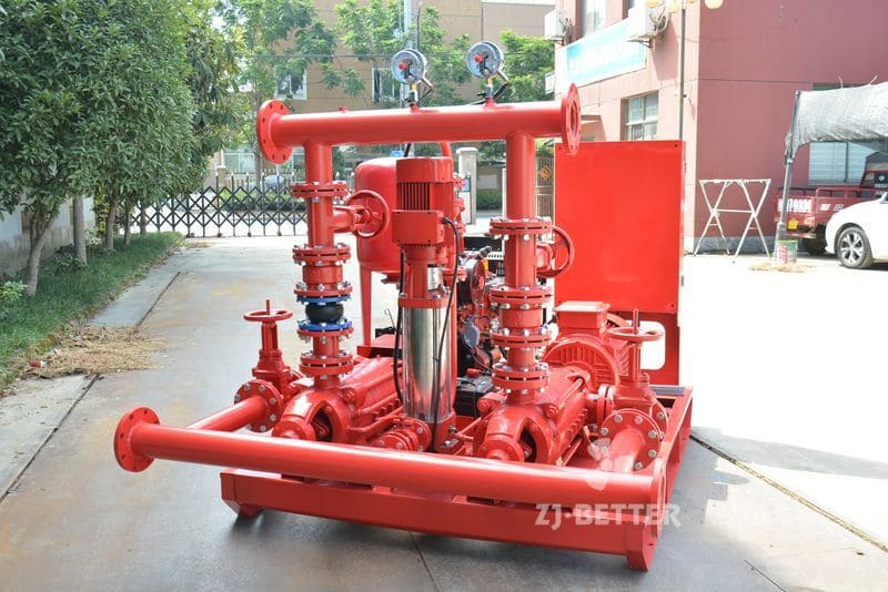 High Efficiency EDJ Multistage Fire Pump