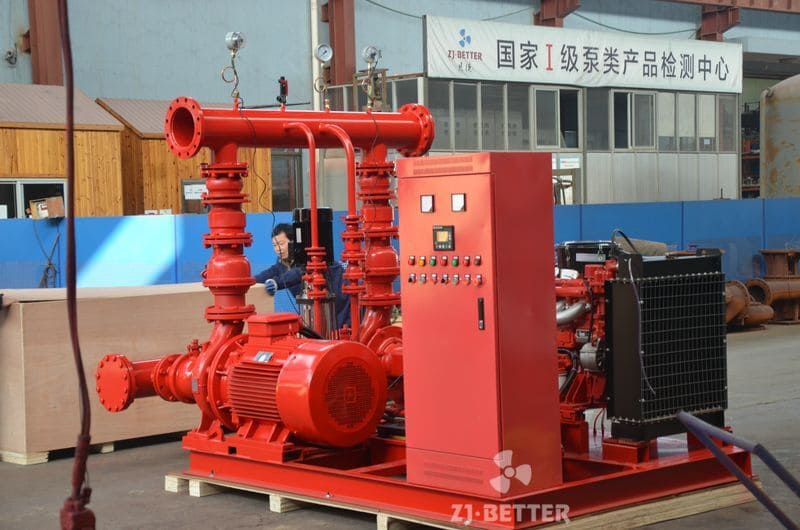 Cost-Effective EDJ Fire Pump Set