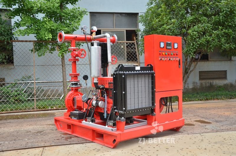 250gpm @ 8bar EDJ Fire Pump Set