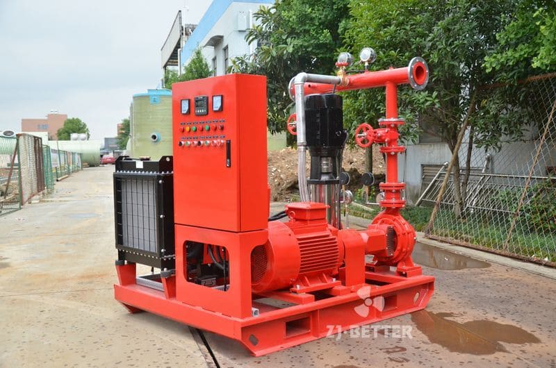 250gpm @ 8bar EDJ Fire Pump Set