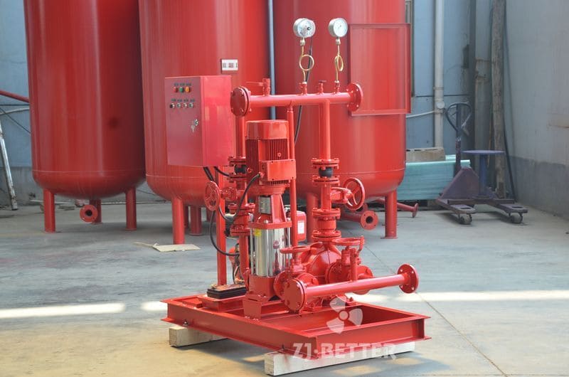 Small Diesel Engine Fire Pump Set